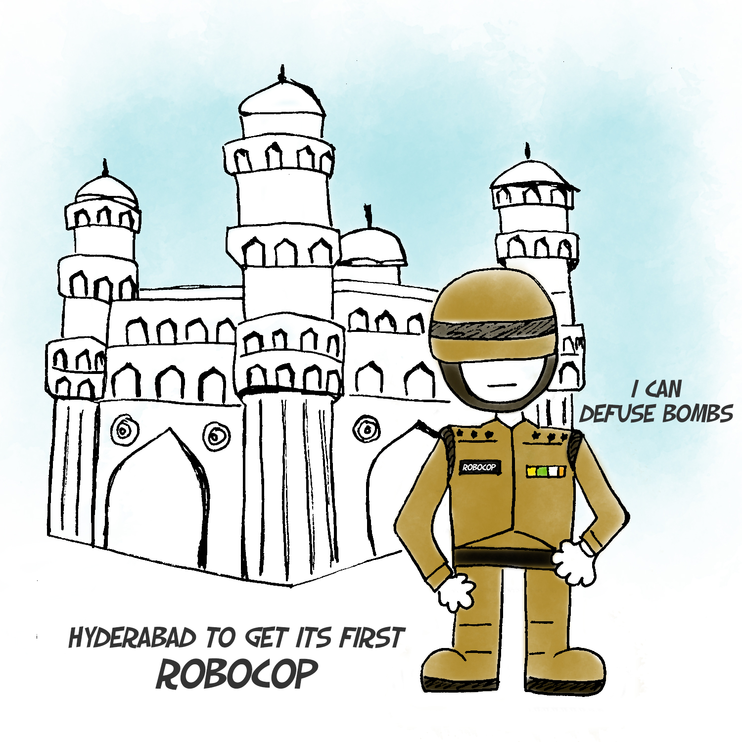 Hyderabad-Robocop_Lawlipop